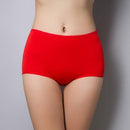 Women High Rise Comfortable And Cool Bamboo Fiber Panties-red-L-JadeMoghul Inc.
