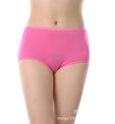 Women High Rise Comfortable And Cool Bamboo Fiber Panties-rose-L-JadeMoghul Inc.