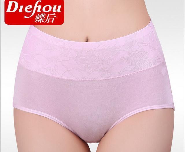 Women High Waist Breathable Seamless Comfortable Panties-Pink-XL-JadeMoghul Inc.