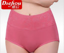Women High Waist Breathable Seamless Comfortable Panties-Red bean-XL-JadeMoghul Inc.