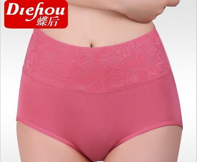 Women High Waist Breathable Seamless Comfortable Panties-Red bean-XL-JadeMoghul Inc.