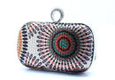 Women Knuckle Ring Sequined Party Clutch Bag-Color Golden-JadeMoghul Inc.