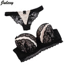Women  Lace Push Up Women Bra And  Lace Panties Set AExp