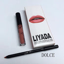 Women Liquid Lasting Water Proof Matte Lipstick And Lip Liner kit-DOLCE-JadeMoghul Inc.