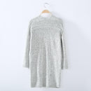 Women Long Flat Knitted Cardigan Sweater-as pic-XXL-China-JadeMoghul Inc.