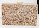 Women Luxury Evening Clutch With Diamond And Crystal Detailing-gold-JadeMoghul Inc.