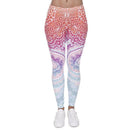 Women Mandala/Aztec/Geometric printed Leggings/Workout pants-lga40538-One Size-JadeMoghul Inc.