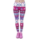 Women Mandala/Aztec/Geometric printed Leggings/Workout pants-lga40546-One Size-JadeMoghul Inc.