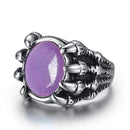 Women Men Unisex Claw Stainless Steel Ring AExp