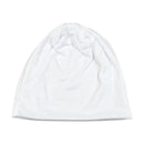 Women / Men Unisex Cotton Blend Slouch Beanie/ Hat-White-JadeMoghul Inc.