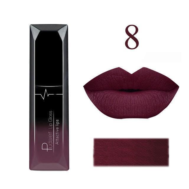 Women Moisturizer Matte Liquid Lipstick-8-JadeMoghul Inc.