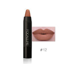 Women Moisturizer Waterproof Long-lasting Easy to Wear Matte /Metallic Lip Color Crayons-12-JadeMoghul Inc.