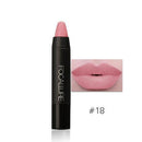 Women Moisturizer Waterproof Long-lasting Easy to Wear Matte /Metallic Lip Color Crayons-18-JadeMoghul Inc.