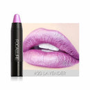 Women Moisturizer Waterproof Long-lasting Easy to Wear Matte /Metallic Lip Color Crayons-20-JadeMoghul Inc.