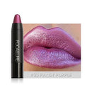 Women Moisturizer Waterproof Long-lasting Easy to Wear Matte /Metallic Lip Color Crayons-23-JadeMoghul Inc.