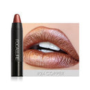 Women Moisturizer Waterproof Long-lasting Easy to Wear Matte /Metallic Lip Color Crayons-24-JadeMoghul Inc.