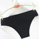 Women Nylon Spandex Super soft And Comfortable Panties-Black-L-JadeMoghul Inc.