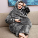 Women Oversized Hoodie Sweatshirt Winter Fleece Giant TV Blanket With Sleeves Hoodies Sweatshirts Women Clothes Moletom Feminino JadeMoghul Inc.