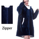 Women Oversized Hoodie Sweatshirt Winter Fleece Giant TV Blanket With Sleeves Hoodies Sweatshirts Women Clothes Moletom Feminino JadeMoghul Inc.