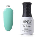 Women Pastel Color UV Gel Nail Polish Lacquer-1594-JadeMoghul Inc.