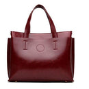 Women Patent Leather Large Capacity Smart Office Bag-Red wine-Russian Federation-(20cm<Max Length<30cm)-JadeMoghul Inc.