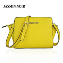 Women Patent Leather Messenger Crossbody Bag-Black-JadeMoghul Inc.