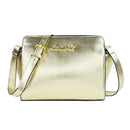 Women Patent Leather Messenger Crossbody Bag-champaign-JadeMoghul Inc.