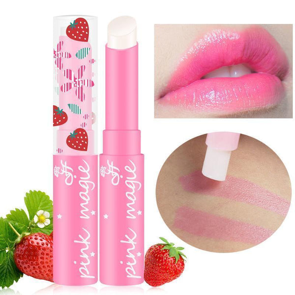 Women Pink Baby Lips Transparent Tinted Moisturizing Lip Balm--JadeMoghul Inc.