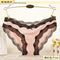 Women Polyester silk And Lace Panties-Pink XK-L-JadeMoghul Inc.