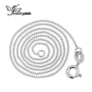 Women Pure 925 Solid Sterling Silver 1mm Box Chain-40 M-JadeMoghul Inc.