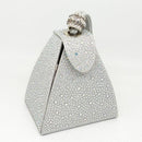 Women Pyramid Shaped Evening Wristlet With Rhinestone Detailing-same as photo 5-JadeMoghul Inc.