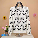 Women's Cute Teddy Bear/Panda Warm Round Neck Sweater