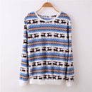 Women's Cute Teddy Bear/Panda Warm Round Neck Sweater