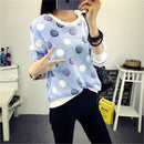Women's Cute Teddy Bear/Panda Warm Round Neck Sweater