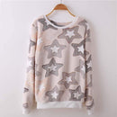 Women's Cute Teddy Bear/Panda Warm Round Neck Sweater