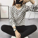 Women's Cute Teddy Bear/Panda Warm Round Neck Sweater