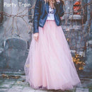 Women's Long Tulle Skirt