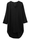 Women's Loose Casual Vintage Chiffon Dress