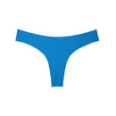 Women Seamless Cotton Brazilian Briefs-Blue-L-JadeMoghul Inc.