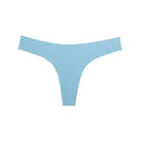 Women Seamless Cotton Brazilian Briefs-Skyblue-L-JadeMoghul Inc.
