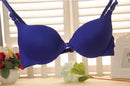 Women Seamless Front Closure Push Up Bra