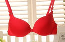 Women Seamless Front Closure Push Up Bra