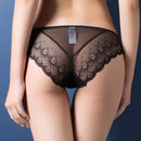 Women Sheer Lace Low Rise Panties