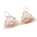 Women Sheer Lace Non Padded  Bra