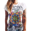 Women Short Sleeves Printed T-Shirt top
