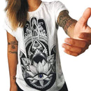 Women Short Sleeves Printed T-Shirt top