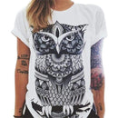 Women Short Sleeves Printed T-Shirt top