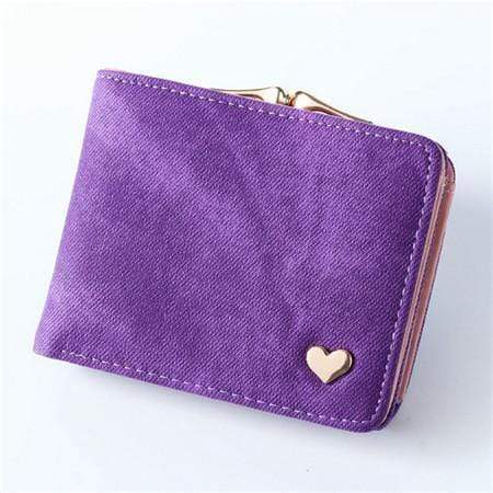 Women Small Clasp Wallet With Multiple Compartments