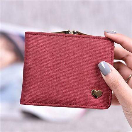 Women Small Clasp Wallet With Multiple Compartments