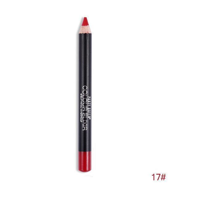 Women Smooth Wear Long Lasting Lip Liner Pencil-17-JadeMoghul Inc.